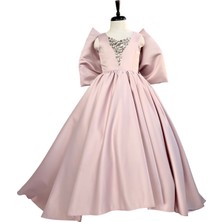 Zühre Balaban Zühre Balabanzühre Balaban Pudra Fiyonklu Kız Çocuk Abiye Elbise, Özel Gün, Girl Evening Dress Toddler Dresskız Çocuk Abiye Elbise, Özel Gün, Girl Evening Dress Toddler Dress