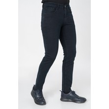 White Stone Apeldoorn Slim Fit J2306 Pamuklu Likralı 5 Cep Jean Pantolon Blue Black