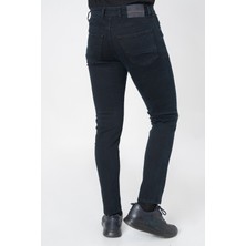 White Stone Apeldoorn Slim Fit J2306 Pamuklu Likralı 5 Cep Jean Pantolon Blue Black