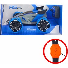 Can Oyuncak Rc Uzaktan Kumandalı Dumanlı Şarjlı Mavi Racing Araba