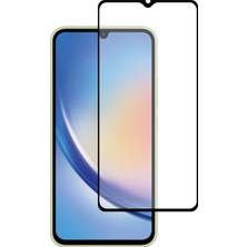 Caseart Samsung Galaxy A34 Tam Kaplayan Temperli Ekran Koruyucu Cam