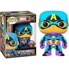 Funko Pop Marvel Black Light Captain America