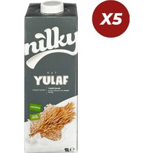 Nilky Vegan Yulaf Sütü 1lt 5 Adet