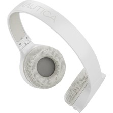 Nautica H120 Stereo Kablosuz Bluetooth Mikrofonlu Kulaküstü Kulaklık Beyaz