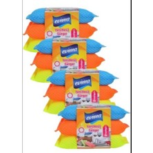 Evima Yeni Nesil Sihirli Bulaşık Sünger 12 Adet 4 Lü Promosyon Paket