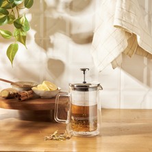 Emsan Double Glass Çift Cidarlı French Press 600 ml