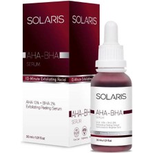 Solaris Cilt Tonu Eşitleyici Canlandırıcı Aha %10 + Bha %2 Serum 30 ml ve Güneş Kremi Leke Karşıtı Spf 50+ (50 Ml)