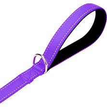 Mita Dayanıklı Köpek Gezdirme Tasması/kayışı 2X120CM Mor / Purple