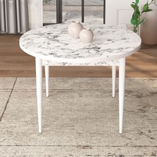 Canisa Concept Tor Serisi,  Sabit  90 x 90 Yuvarlak Mutfak Masası