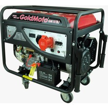 Goldmoto GM10TBJ 10 kVA Trifaze Marşlı ve Ipli Benzinli Jeneratör 380V