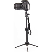 Jmary Mt-68 Profesyonel Tripod 360 Derece Dönebilen Başlık 2 Kademeli Yükseklik 39.5 cm