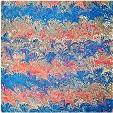 ElifEbru Exclusive Handicrafts Ebru Sanatı El Yapımı Özel Koleksiyon Twill Ipek Eşarp Ozltıe 23