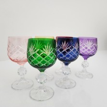 Bohemia Leonarte Casa Menşeli Lorenzo Kristal 6 Parça Bardak Takımı 150 ml