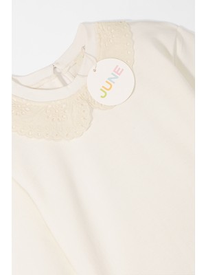 June Dantelli Yaka Sweatshirt