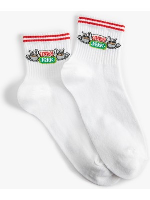 Koton Friends Çorap Lisanslı Işlemeli