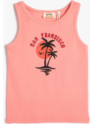 Koton Kız Çocuk Atlet Pembe 3SKG30032AK