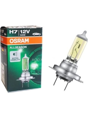 Osram H7 Allseason Kolormatik Far Ampulü 12V 55W (1 Adet)