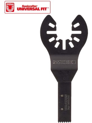 Worx WA4986 Çok Amaçlı Raspalama Makinası Için 10X20MM Metal, Ahşap, Fiberglas, Pvc Universal Hassas Kesme Bıçağı
