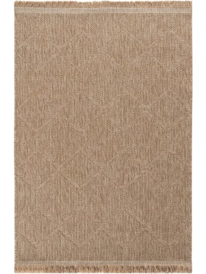 Hoom Rugs Bej Jüt Kilim - Doğal ve Şık Salon Halısı - Hoom Rugs India 669