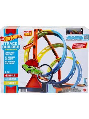 Hot Wheels Track Builder Spiral Dönüşlü Pist Seti HDX79
