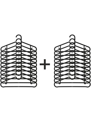IKEA 20 Adet Elbise Askısı Genişlik: 39 cm Pantolon Askısı Etek Askısı