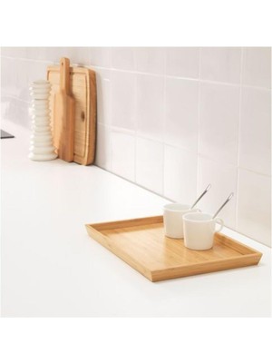 IKEA Tepsi Bambu Meridyendukkan Sunum Tepsi 25X33 cm Bambu