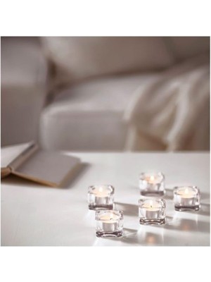 EC Shop Ikea Glimma Tealight Mum Beyaz ( 3,8 cm 100 Adet )