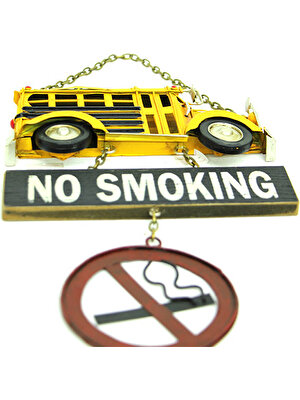 Alibey Ticaret No Smoking Dekoratif Yazı