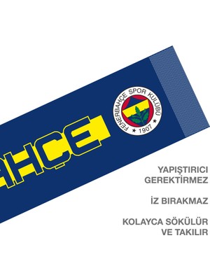 Odyak Statıkıum Atkı 1 20X118 cm Statik Kağıt Yapışkansız Fenerbahçe Lisanslı Orijinal