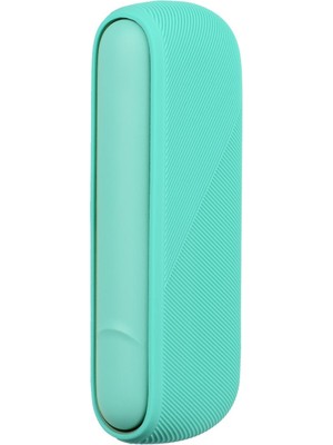 Zigver  Yumuşak Silikon Kılıf Iqos Için Iluma Değiştirilebilir Kapı Kapak Yan Kapak Mint Green