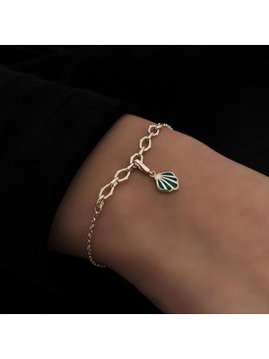 Tufanlar Kuyumculuk Altın Midye Kabuğu Bileklik