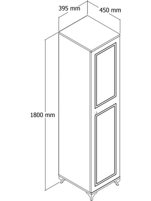 Moxen Mobilya Db1 Tekli Blok