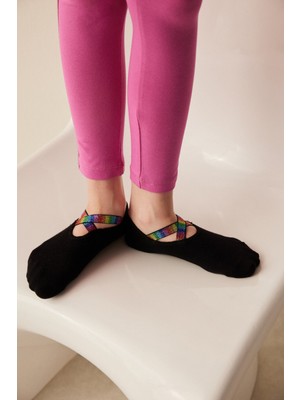 Penti Girls Rainbow Cloud Babet Çorabı
