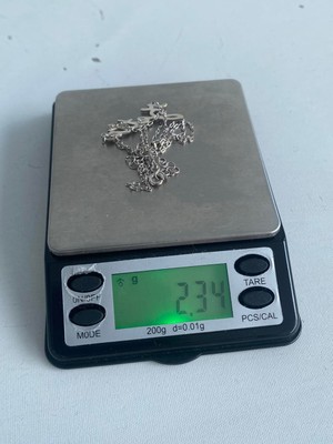 Hasyılmaz Zetta Yazılı 925 Ayar Gümüş Kolye 2,30 Gram