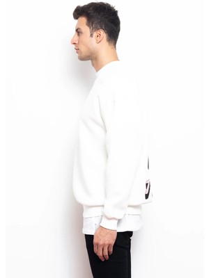 Catch Oversize Baskılı Sweatshirt K-450