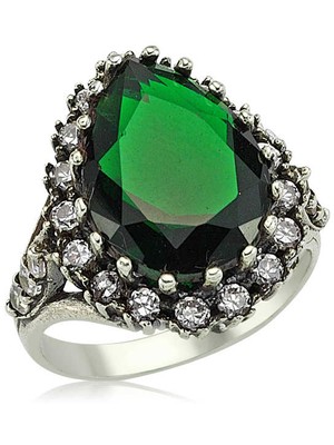 Stil Love Gümüş Hürrem Sultan Bayan Yüzük