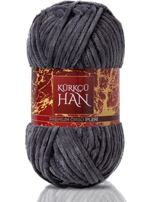 Kürkçü Han Kadife 100GR 95MT Örgü Ipi Khkad