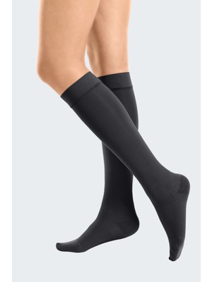 Medi Duomed/ccl 2 Diz Altı Kapalı Burun Siyah Renkli Varis Çorabı