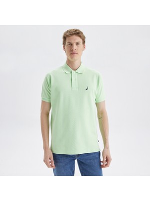 Nautica Erkek Yeşil Classic Fit Kısa Kollu Polo Yaka T-Shirt K35000T.3RX