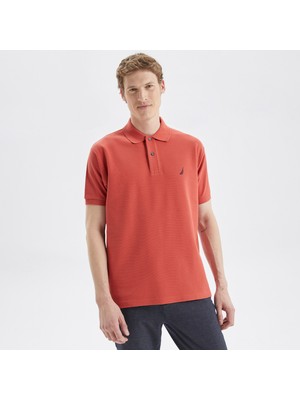 Nautica Erkek Kırmızı Classic Fit Kısa Kollu Polo Yaka T-Shirt K35000T.6XP