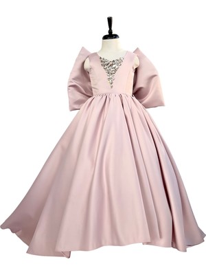 Zühre Balaban Zühre Balabanzühre Balaban Pudra Fiyonklu Kız Çocuk Abiye Elbise, Özel Gün, Girl Evening Dress Toddler Dresskız Çocuk Abiye Elbise, Özel Gün, Girl Evening Dress Toddler Dress