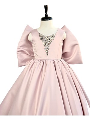 Zühre Balaban Zühre Balabanzühre Balaban Pudra Fiyonklu Kız Çocuk Abiye Elbise, Özel Gün, Girl Evening Dress Toddler Dresskız Çocuk Abiye Elbise, Özel Gün, Girl Evening Dress Toddler Dress