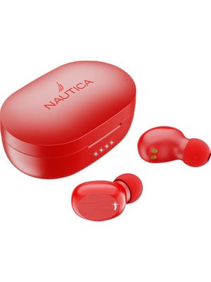Nautica Buds T120 Tws Stereo Kablosuz Kulak Içi Kulaklık Kırmızı