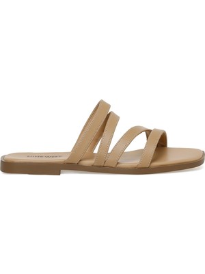 Nine West Leyssa 3fx Nude Kadın Düz Terlik