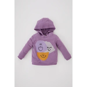Erkek Bebek İçi Yumuşak Tüylü Sweatshirt Z3797A222WN
