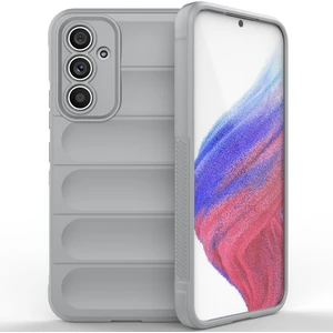 Samsung Galaxy A54 5g Için Kaymaz Silikon Telefon Kılıfı - Gri (Yurt Dışından)