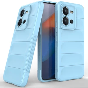 Vıvo V25 5g Için Kaymaz Silikon Telefon Kılıfı - Mavi (Yurt Dışından)