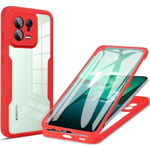 Xiaomi 13 Için Yumuşak Tpu Ekran Koruyucu Telefon Kılıfı - Kırmızı (Yurt Dışından)