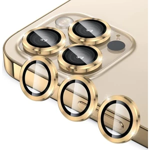 Go Aksesuar Iphone 14 Pro ve 14 Promax Birebir Uyumlu Kamera Lens Koruyucu Cam