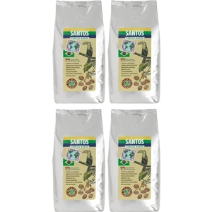Kahve Dünyası Santos Yöresel Filtre Kahve Çekirdek 4 Adet 1kg